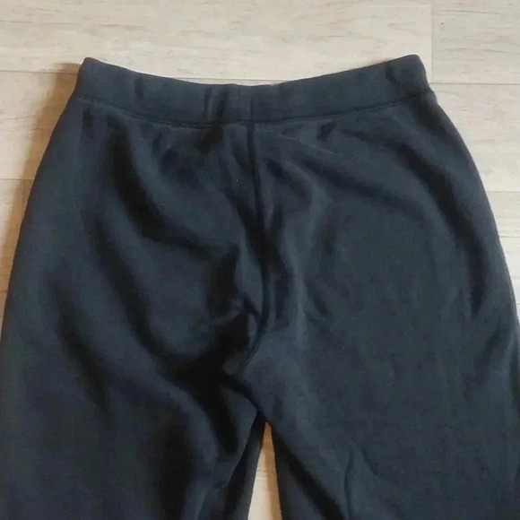 Lands' End Sport Knit Straight Leg Sweatpants Womens Medium Hike Camp Crop - Picture 6 of 9
